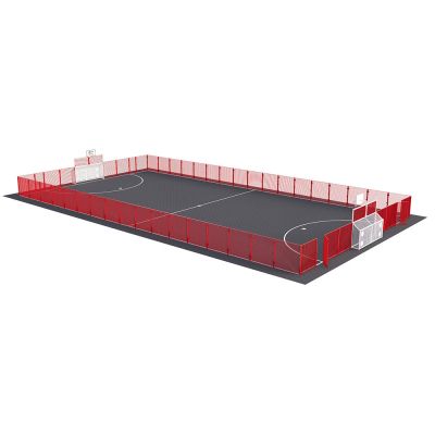 Secondary MUGA - Full Height Goal & High Fencing