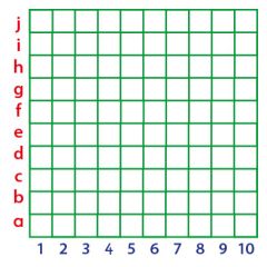 Co-ordinates Grid Lines