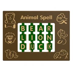 Animal Spelling Play Panel