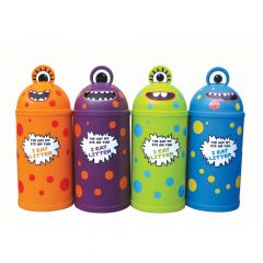 Small Monster Litter Bin - Set of Four