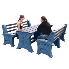 Table and 2 x Three Person Seat