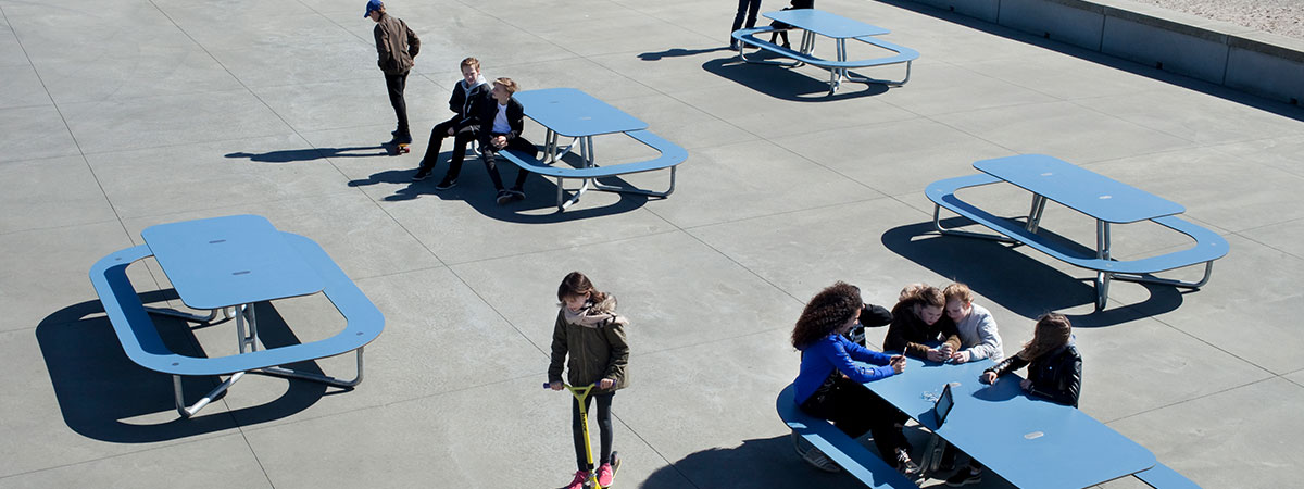 Taking playground furniture to a new level - Introducing The Plateau Range