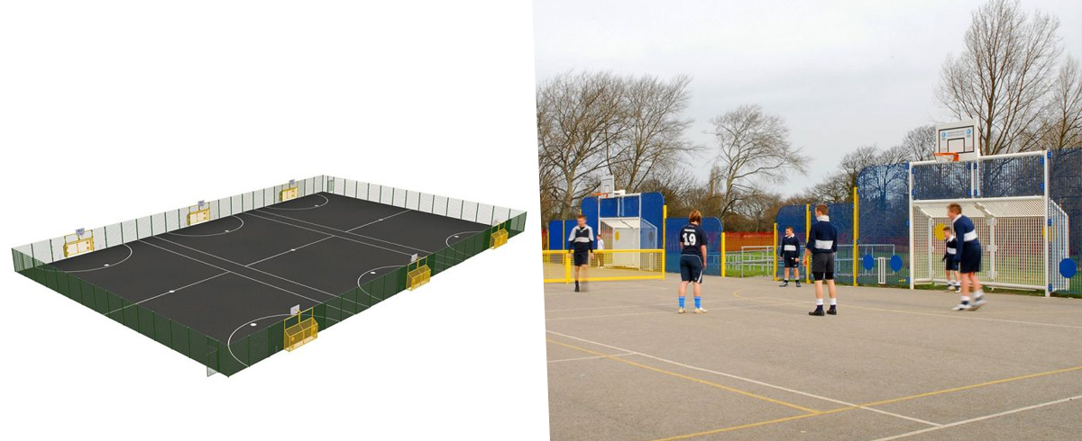 Secondary MUGA – Large Multi Pitch
